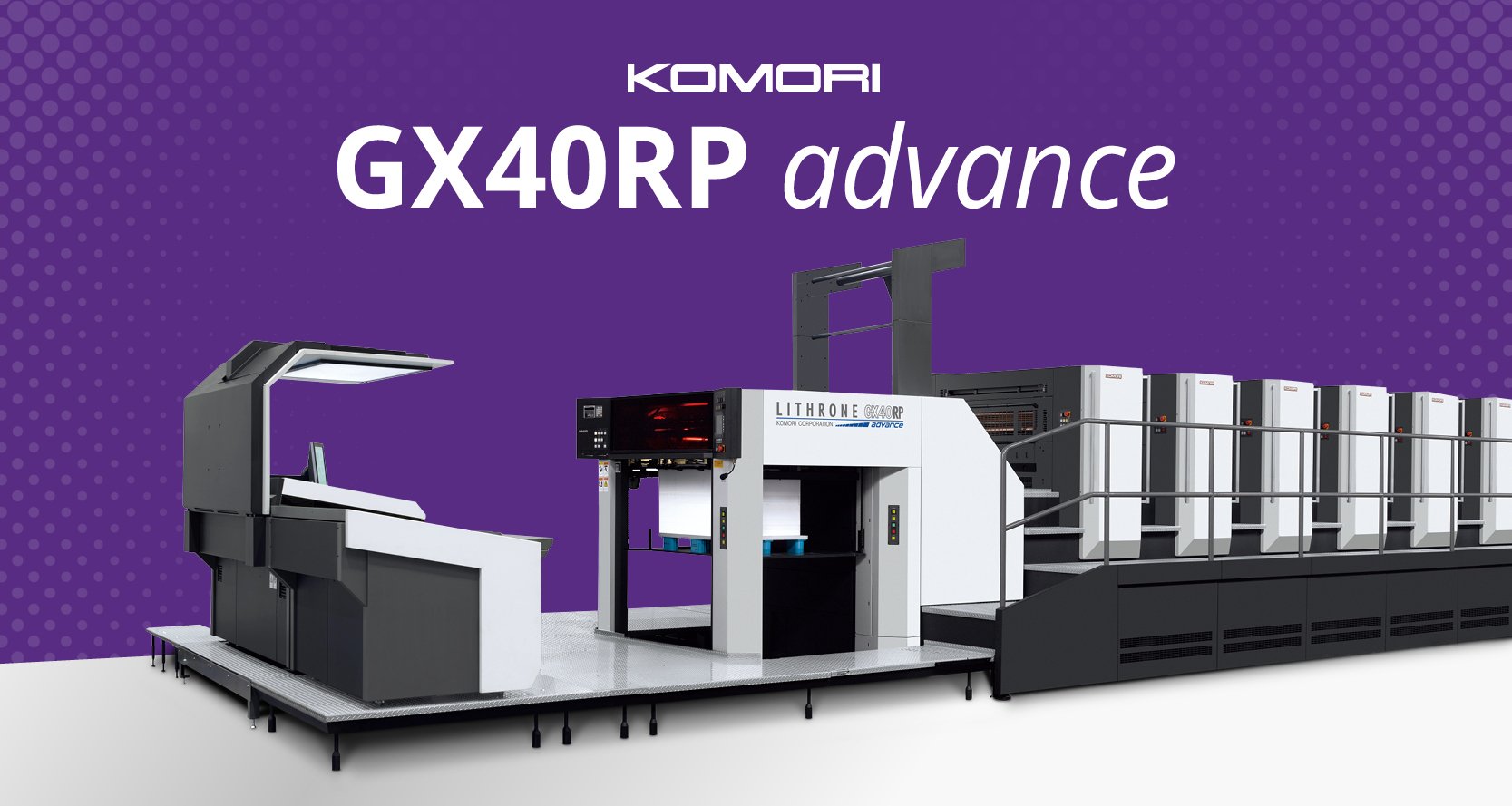 Komori GX40RP advance